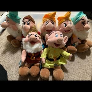 Disney Seven Dwarfs Dolls from Snow White